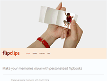 Tablet Screenshot of flipclips.com